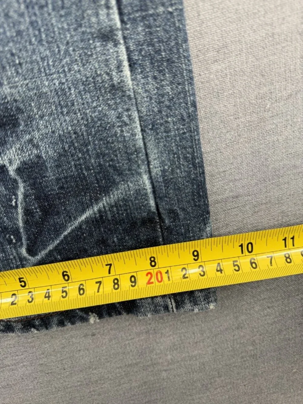 Vtg True Religion Billy Super Big T Baggy Denim Jeans Mens 38x30